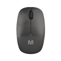 Mouse Óptico Multilaser MO251 USB Sem Fio 1200 DPI Preto