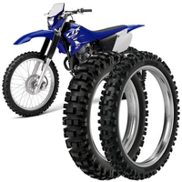 2 Pneu Moto TT-R 230 Rinaldi 100/100-18 59m 80/100-21 51m Rmx 35