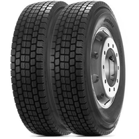 Kit 2 Pneu Durable Aro 22.5 295/80r22.5 18PR 152/148M DR755 Borrachudo