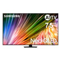 Smart TV 75 4K Samsung Neo QLED, 75QN85D AI Energy Mode, Dolby Atmos, Alexa built in, Wi-Fi, Bluetooth, USB e HDMI