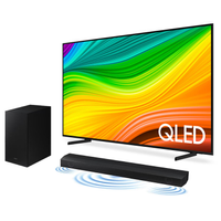 Smart TV 50" QLED 4K 50Q60D 2024 + Soundbar HW-B550/ZD Combo