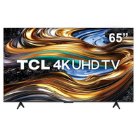 Smart TV 65 4K UHD TCL 65P755 com Processador AIPQ, Google TV, Wi-Fi, Bluetooth, Google Assistente, Dolby Vision e Atmos