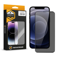 Pelicula para iPhone 12 - Defender Pro Privacidade - Preta - Gshield