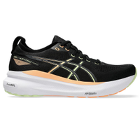 Tênis ASICS GEL-Kayano 31 - Masculino - Preto com Branco e Laranja