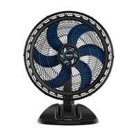 Ventilador de Mesa Arno Xtreme Force Breeze VB50 50cm com 3 Velocidades e 6 Pás - Preto - 220v