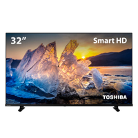 Smart TV 32 Toshiba HD TB020M Tela DLED com Assistente de Voz Integrado, Vidaa, Wi-Fi, USB, HDMI