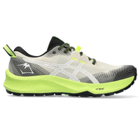 Tênis ASICS GEL-Trabuco 12 - Masculino - Creme e Preto com Verde