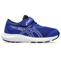 Tênis ASICS Contend 9 PS - Infantil - Azul com Branco e Verde