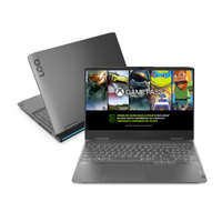 Notebook Gamer Lenovo LOQ Intel Core i5 12ª Geração, 16GB RAM, 512GB SSD, Tela Full HD 15,6, Windows 11 e NVIDIA GeForce RTX 2050 - 83EU0001BR