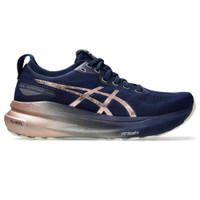 Tênis ASICS GEL-Kayano 31 Platinum - Feminino - Azul Marinho com Dourado