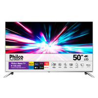 Smart TV 50" LED UHD 4K Philco PTV5 0G7PR2CSB com HDMI, USB, Wi-Fi e Dolby Audio