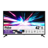 Smart Tv LED 42" Philco PTV42G6FR2CPF | LCD, Dolby Áudio, com 3 HDMI, 2 USB, 60Hz