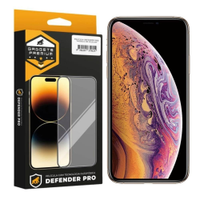 Pelicula para iPhone XS Max - Defender Pro - Preta - Gshield