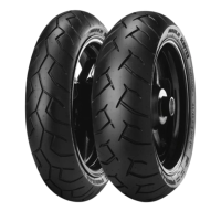 Kit Com 02 Pneus Pirelli 90/90R14 + 100/90R14 Diablo Scooter