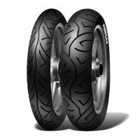 Kit Com 2 Pneus Pirelli Sport Demon 110/70-17 + 140/70-17