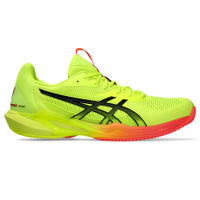 Tênis ASICS Solution Speed FF 3 Clay Paris - Masculino - Verde com Laranja