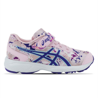 Tênis ASICS Fantasy 4 - Infantil - Rosa com Branco e Roxo