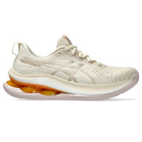 Tênis ASICS GEL-Kinsei Max - Feminino - Creme com Laranja