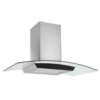 Coifa de Parede Suggar Esmeralda Touch 90cm Inox 127V TP3091THIX