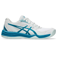 Tênis ASICS Court Slide 3 - Feminino - Branco com Azul