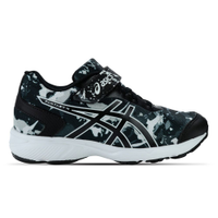 Tênis ASICS Fantasy 4 - Infantil - Preto e Cinza com Branco