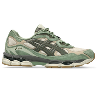 Tênis ASICS GEL-NYC - Masculino - Creme com Verde e Cinza