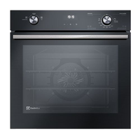 Forno de Embutir Electrolux a Gás 80L Efficient com PerfectCook360 Preto (OE8GH) - 220V