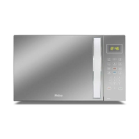 Micro-ondas Philco Limpa Fácil Multifunções 1100w 20 Litros Espelhado 220v