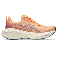 Tênis ASICS Novablast 4 - Feminino - Laranja com Creme e Vermelho