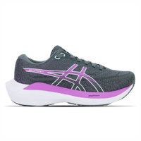 Tênis ASICS GEL-Nagoya 7 - Feminino - Cinza com Branco e Rosa