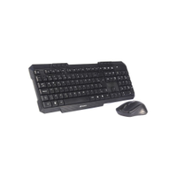 Kit Teclado+Mouse C3Tech Wireless K-W10BK