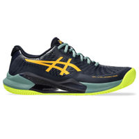 Tênis ASICS GEL-Challenger 14 Padel - Masculino - Preto com Laranja e Verde