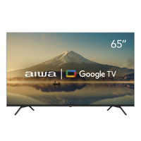 Smart TV Led 65" Aiwa AWS-TV-65-BL-01-G | 4K UHD com Wi-Fi, 2 USB, 4 HDMI, Google TV, Dolby Vision