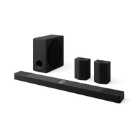 Soundbar LG S95TR com 9.1.5 canais, Bluetooth, Dolby Atmos, Caixas de Som Traseiras, DTS X, AI Sound Pro, Sem fios, Conexões Múltiplas - 810W RMS