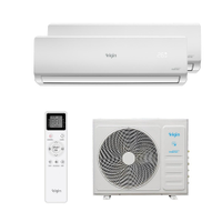 Ar Condicionado Multi Split Inverter Elgin HW R-32 Wifi 18000 Btus (2x Evap 12000) Quente/