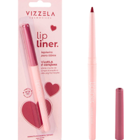 Lapiseira labial vizzela 02 corajosa rosa