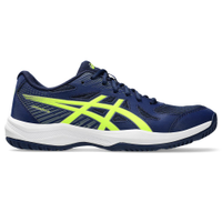 Tênis ASICS Upcourt 6 - Masculino - Azul Marinho com Branco e Verde