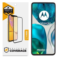 Pelicula para Moto G52 - Coverage 5D Pro Preta - Gshield