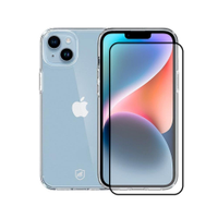 Kit Capa Clear Proof e Pelicula Coverage 5D Pro Preta para iPhone XR - Gshield