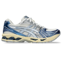 Tênis ASICS GEL-Kayano 14 - Masculino - Branco com Creme e Azul