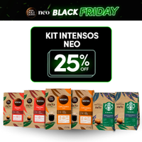 Kit Cafés Intensos NEO com 25% OFF