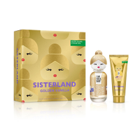 Kit benetton united colors sisterland yellow peony creme corporal 75ml e eau de toilette 80ml