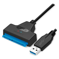 Cabo Conversor USB 3.0 x Sata, Comtac, Preto - 29139380