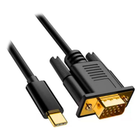 Cabo Conversor, Comtac, USB -C x VGA, 1,8mt, Preto - 20119446