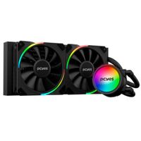 Water Cooler Pcyes, Sangue Frio 3, 240mm, Intel/AMD, RGB, Preto - ARGBSF3240BR