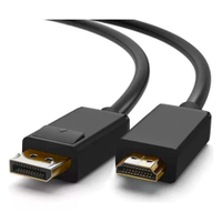 Cabo Adaptador Tsa, Display Port Macho para HDMI Macho, - CB-72