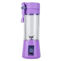 Juice Cup Mini Liquidificador Portatil Shake Eletrico Lilas