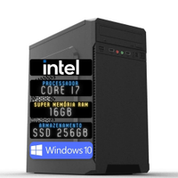 Computador 3green Desktop Intel Core i7 16GB SSD 256GB Windows 10 3D-032