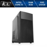 Computador Desktop ICC Vision IV2587SW Intel Core I5 3,2 GHZ 8GB HD 240GB SSD Windows 10