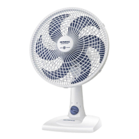 Ventilador de Mesa Mondial 6 Pás Super Power Branco VSP-30-W - 30cm 127V - 110V